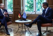 Όλαφ Σολτς: Στο Μέγαρο Μαξίμου ο καγκελάριος της Γερμανίας – Τι συζητά με τον Κυριάκο Μητσοτάκη